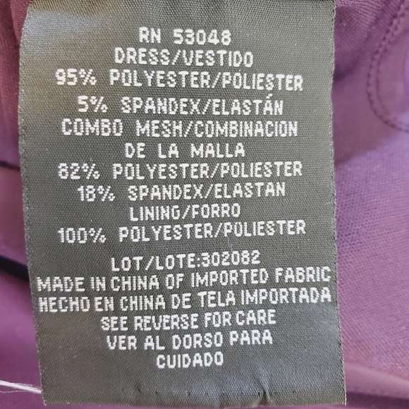 Morgan & CO ILLUSION PANEL CUTOUT A-LINE DRESS - Picture 12 of 12